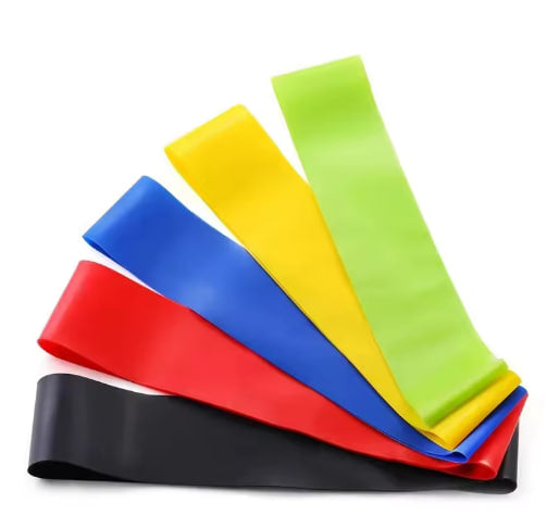 Portable Fitness Workout Equipment Rubber Resistance Bands Yoga Gym Elastic Gum Strength Pilates Crossfit Women Weight Sports